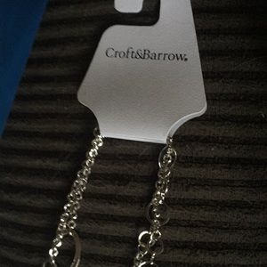 NWT Croft & Barrow necklace